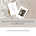 Personalised Wedding Invitation Template